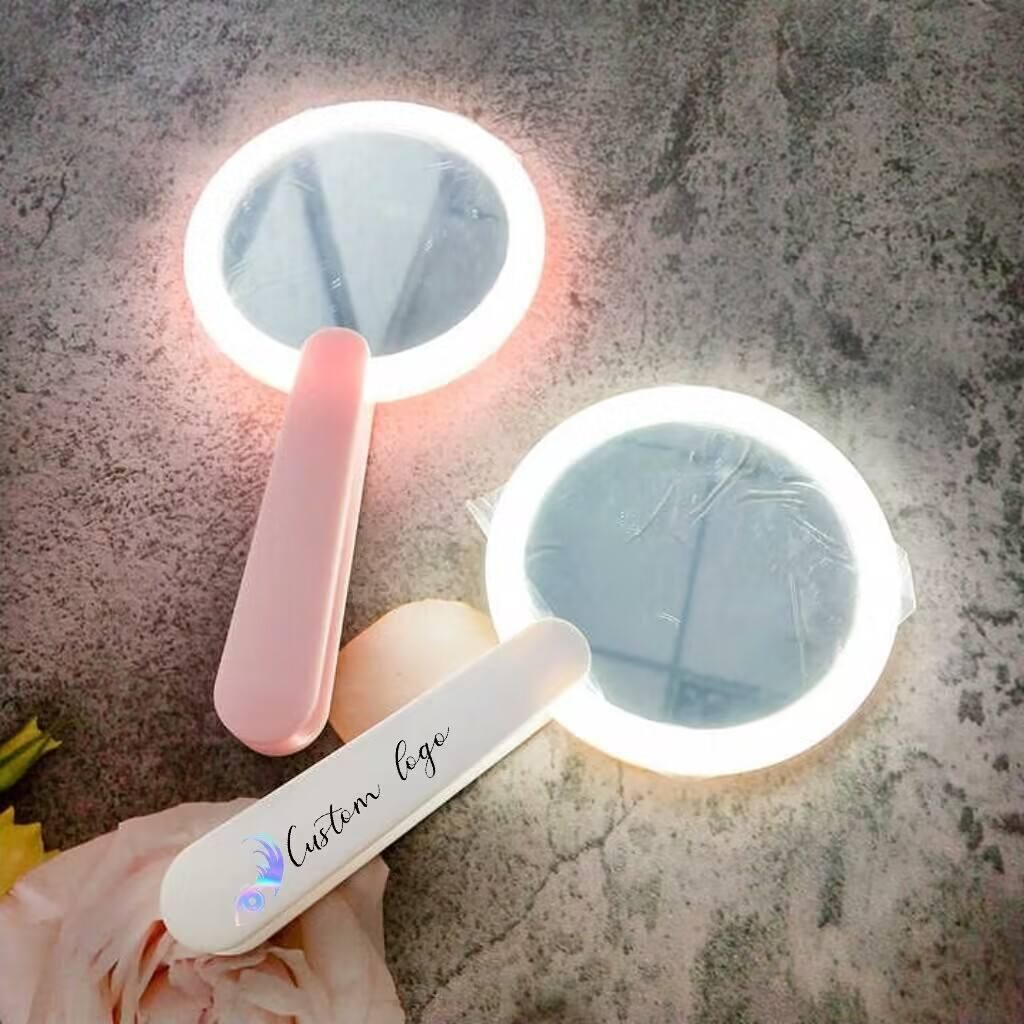LED Handheld Cosmetic-Makeup Mirror