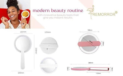 LED Handheld Cosmetic-Makeup Mirror